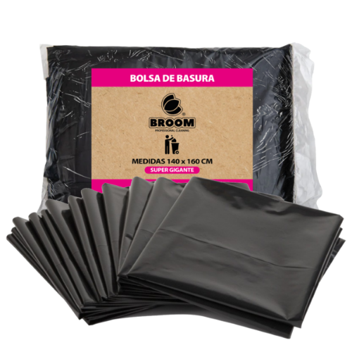 BOLSA DE BASURA 140 X 160 (10 UNIDADES)