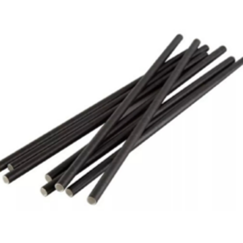 BOMBILLA DE PAPEL NEGRA (400 UNIDADES)